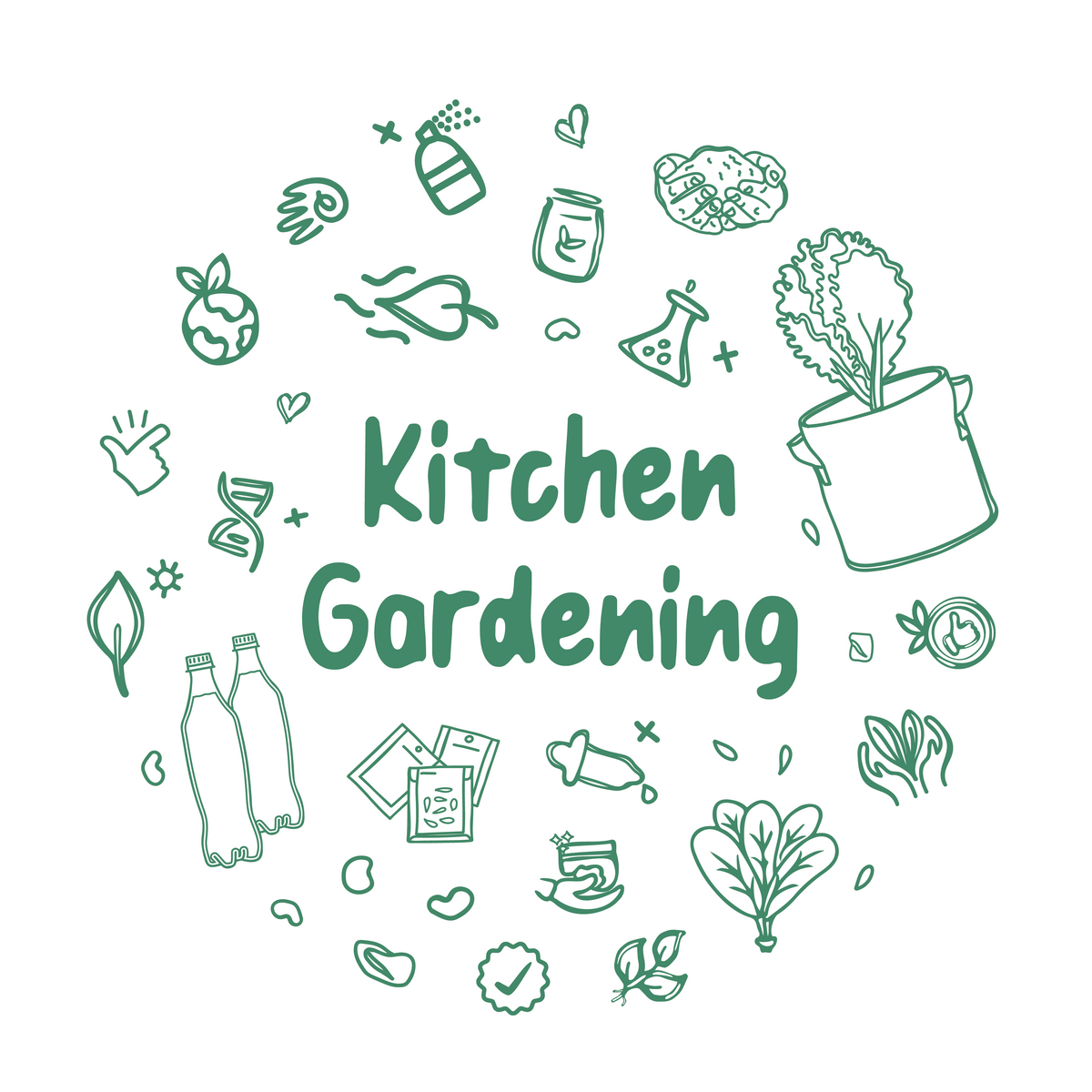 kitchen gardening