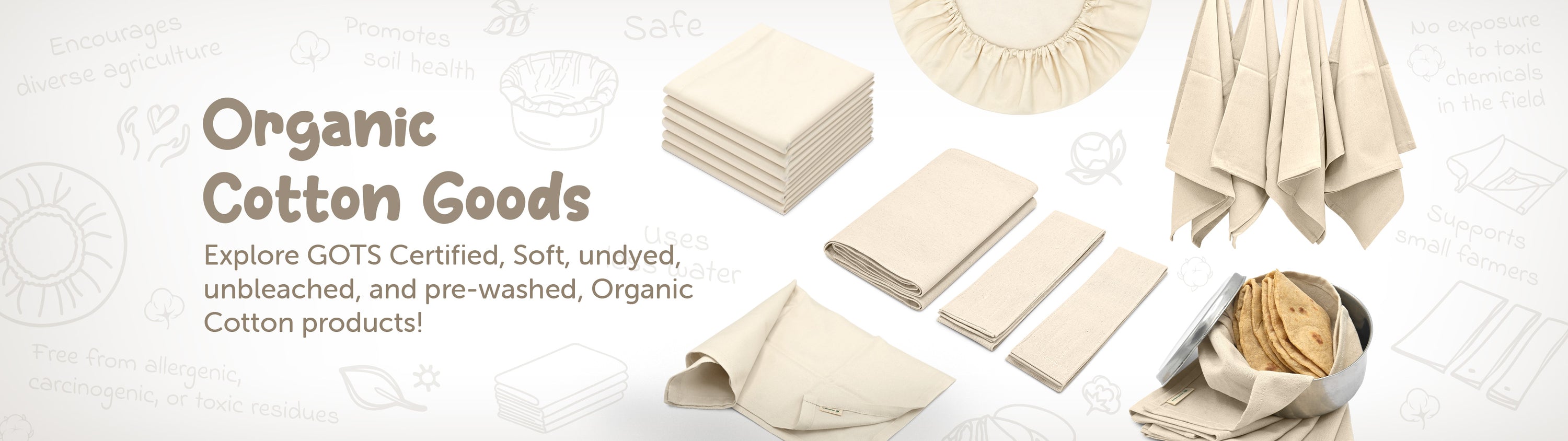 organic cotton goods
