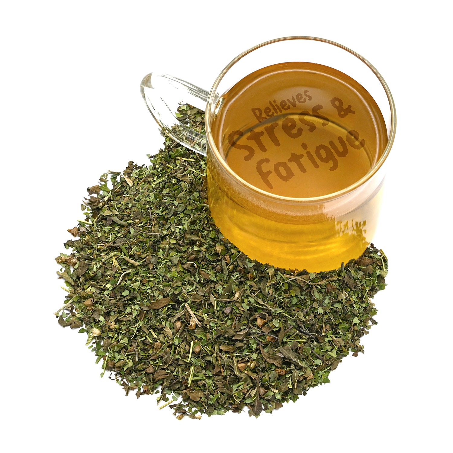 Tulsi Moringa Tea 25g - Caffeine-Free Loose Leaf Tea with Refreshing Peppermint for Cold, Cough, & Fever - Supports Immunity, Weight Loss, Skin & Hair Health