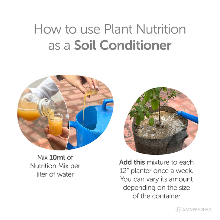 Multi-Nutrient Bio-Enzyme based Plant Nutrition Liquid - 700g for All Types of Plants in Kitchen Gardening | Soil Booster & Bio-fertilizer