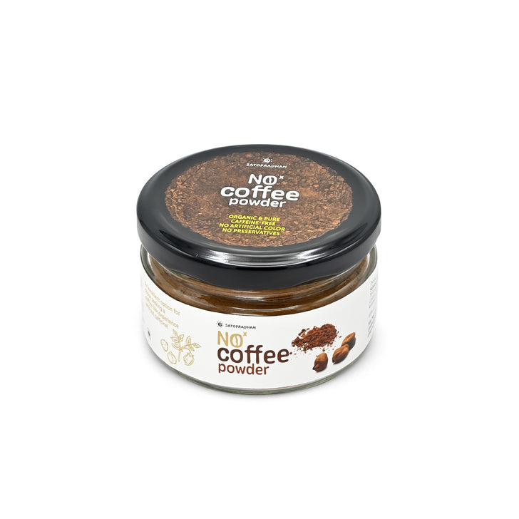 non caffeinated coffee powder medium packaging