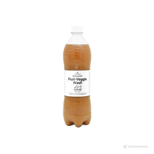 Herbal Fruit & Vegetable Wash 750ml - Organic, Natural Disinfectant with Tulsi & Moringa for pesticide removal and flavor restoration