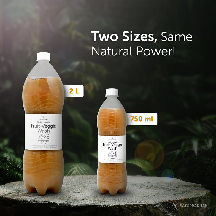 Herbal Fruit & Vegetable Wash- Choose from 750ml or 1.9L | Organic Vegetable Cleaner | Natural Disinfectant