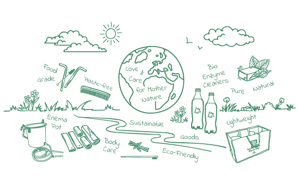 Nature-friendly alternatives for your everyday needs to help you make wiser decisions & better choices in moving towards sustainable living!
