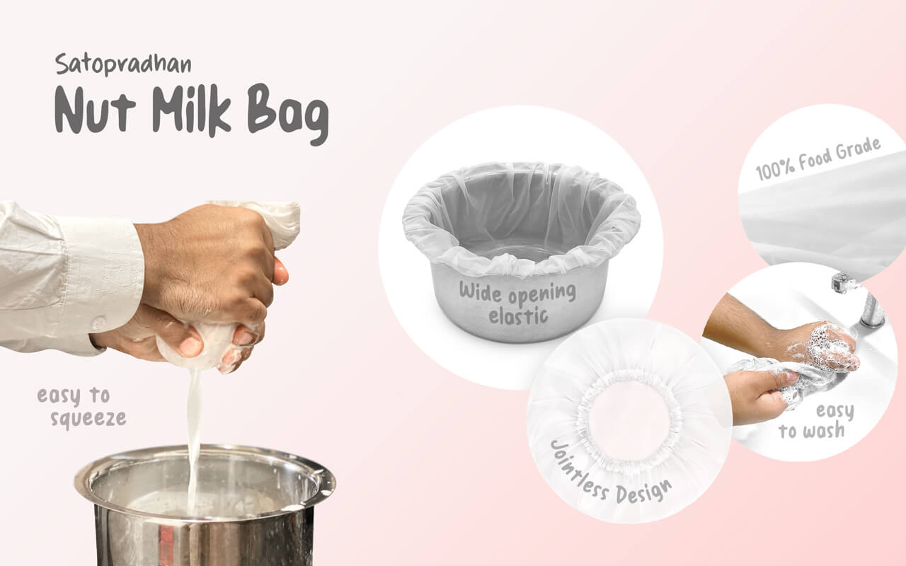 food grade nylon cloth nut milk bag