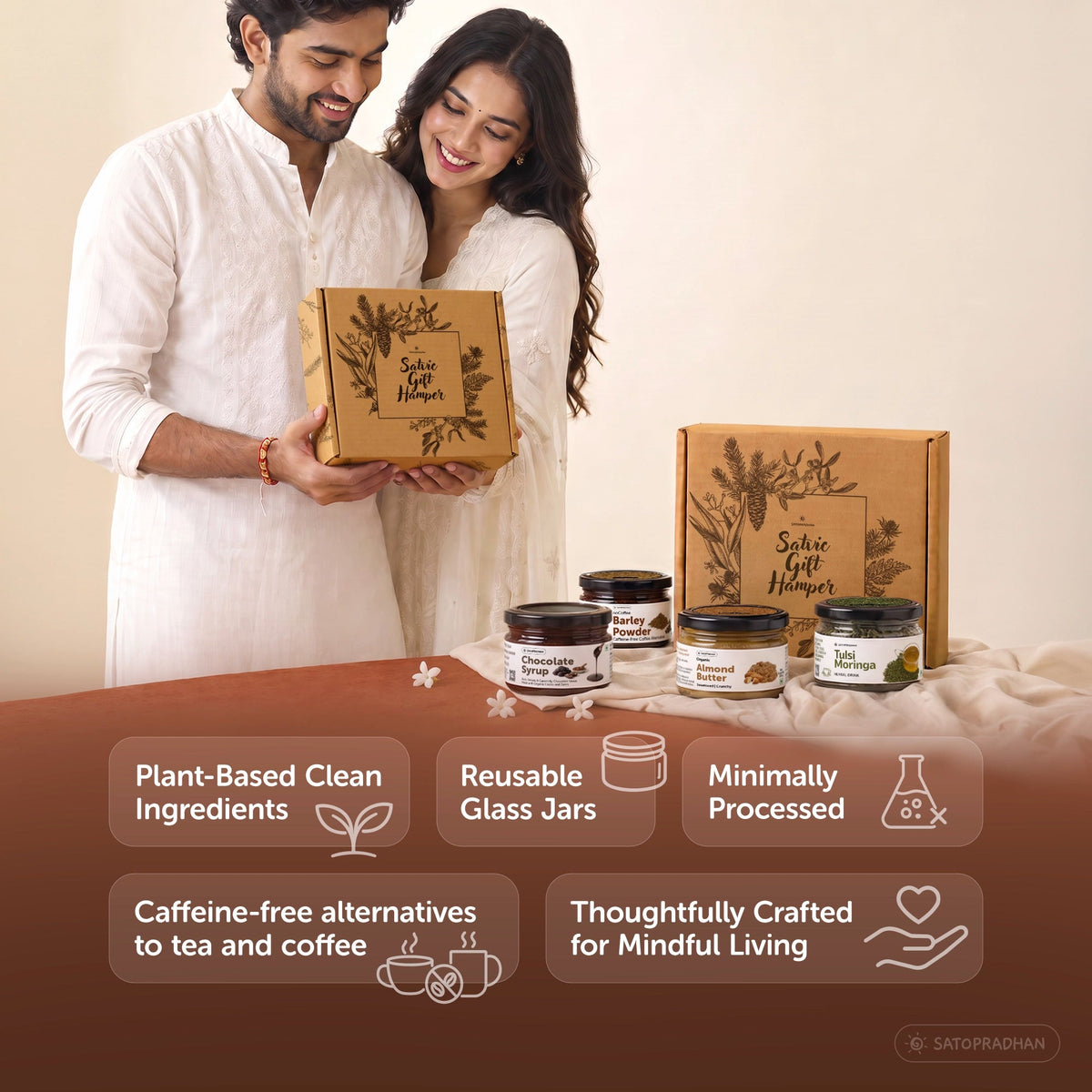 Healthier Alternatives Hamper - Healthy Food Gift Box - Everyday Essential Swaps - Satopradhan