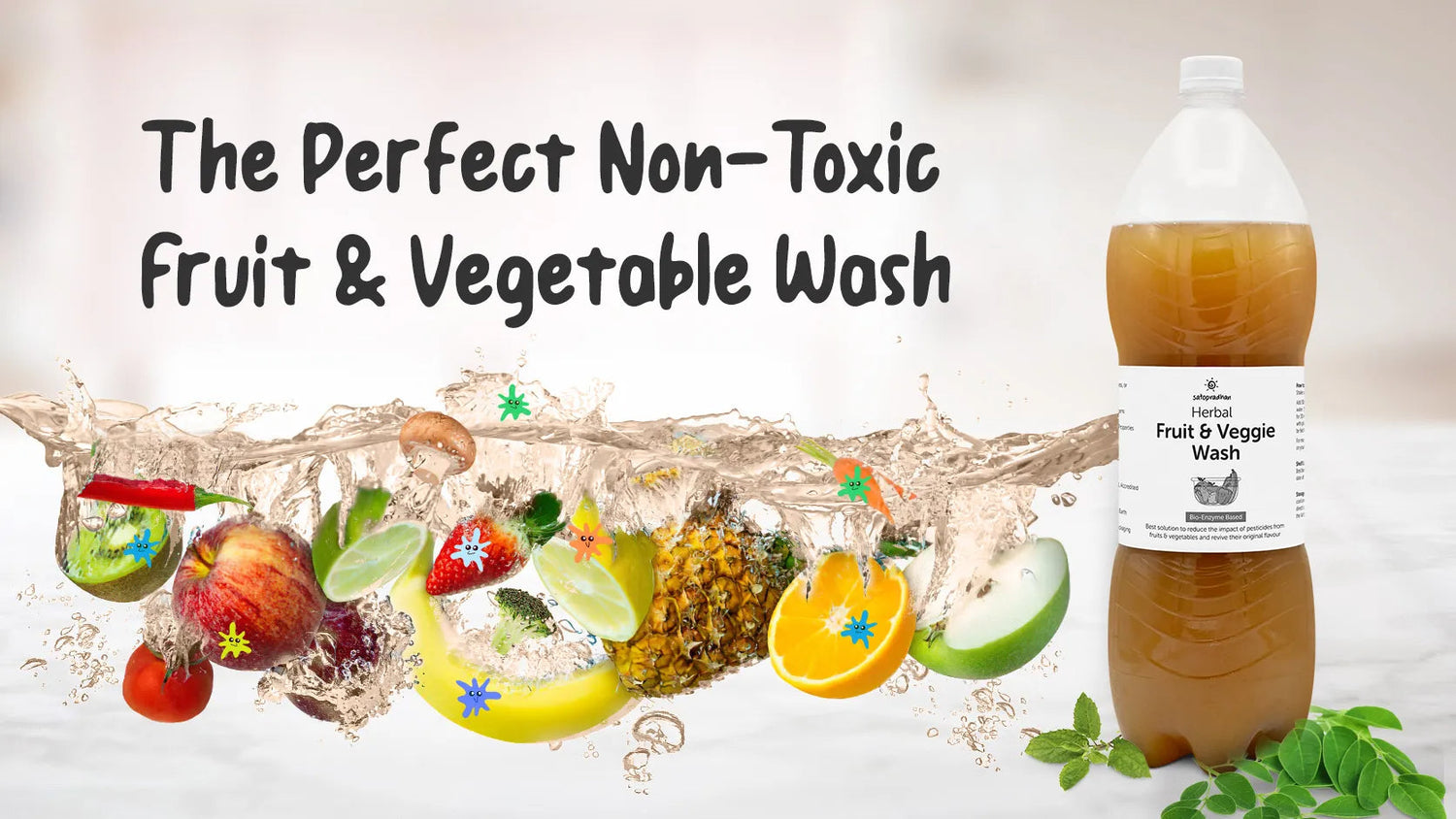 The Perfect Non-Toxic Fruit & Vegetable Wash