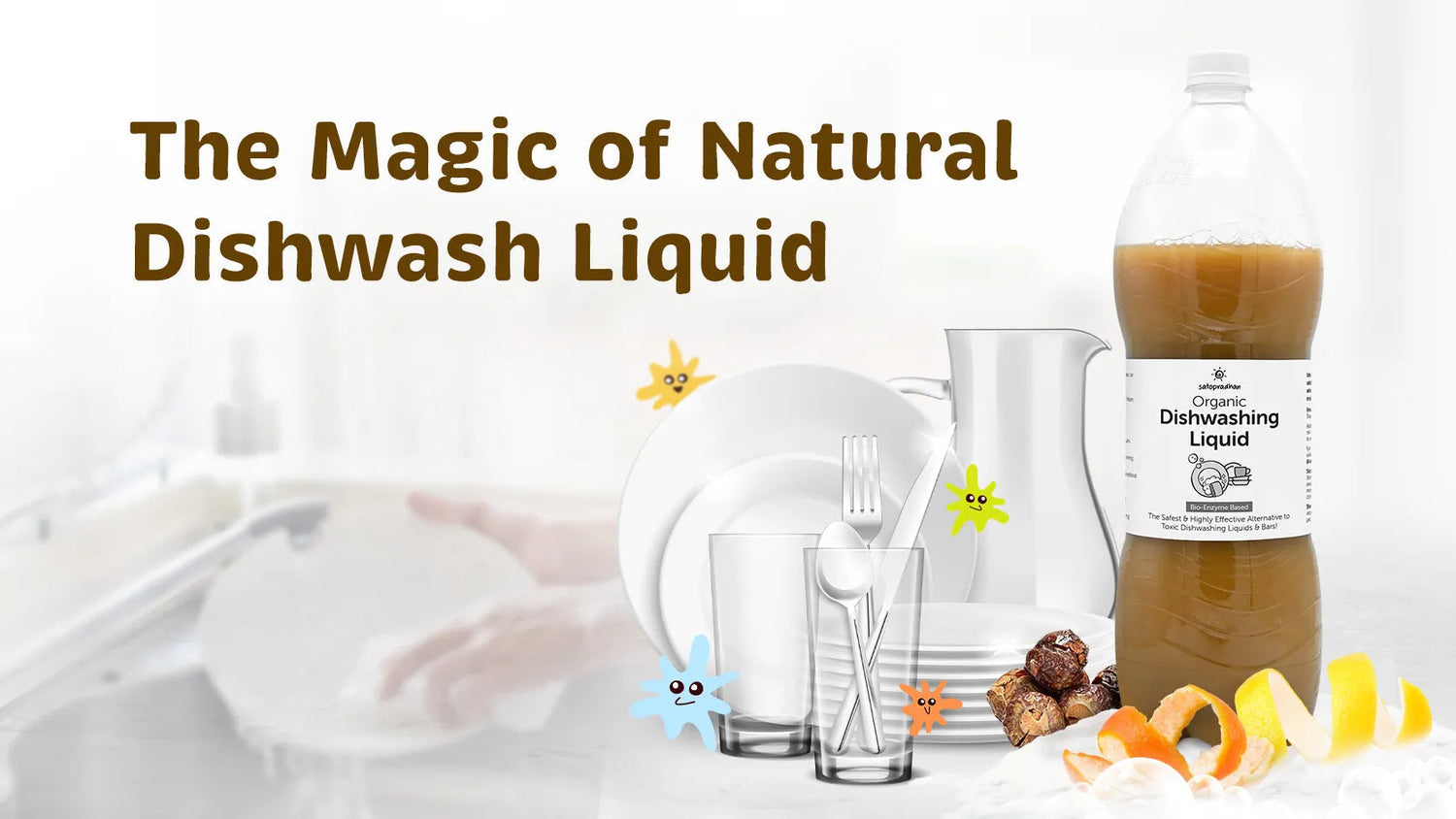 Say No to Ingesting Toxins: Switch to Natural Alternative to Chemical based Dishwash Detergent