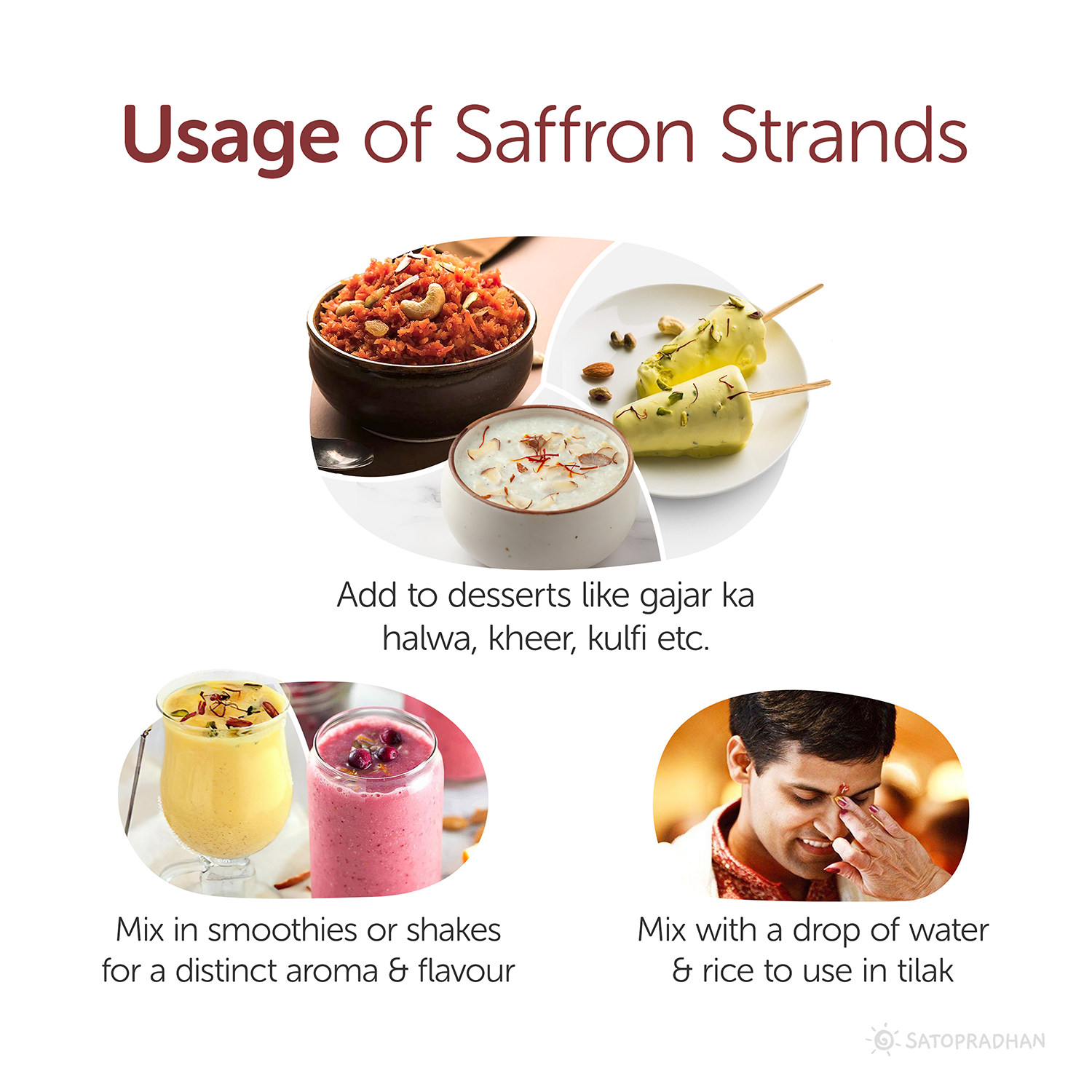 Persian/Iranian Saffron Strands 1g - Kesar - Organic & Pure without Adulteration, Benefits, Recipes, Usage, How to use, recipe video