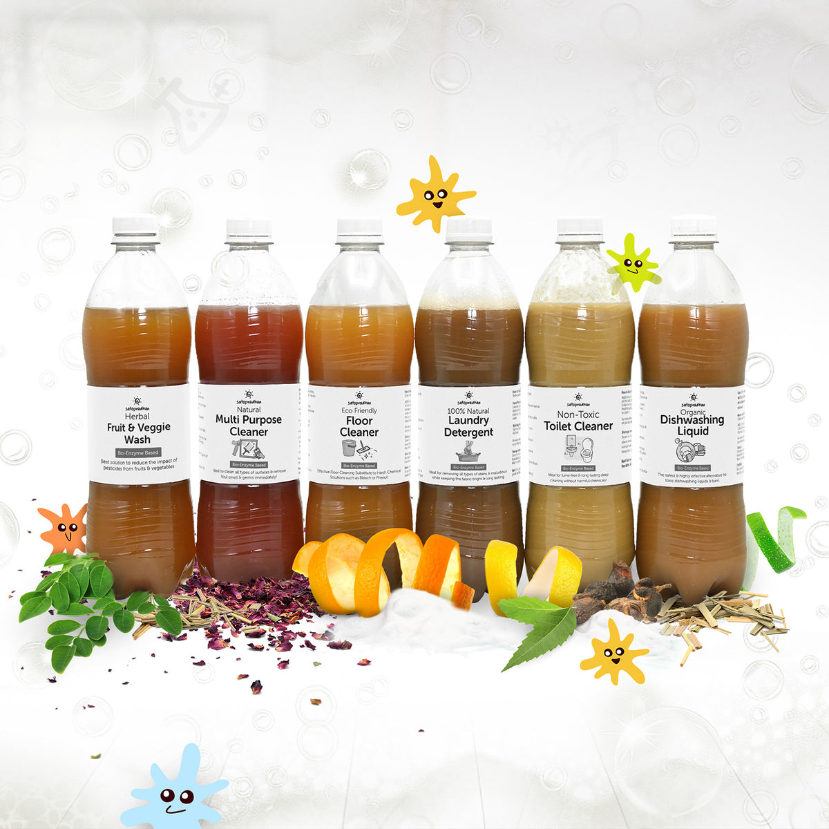 bio enzyme based chemical free cleaners