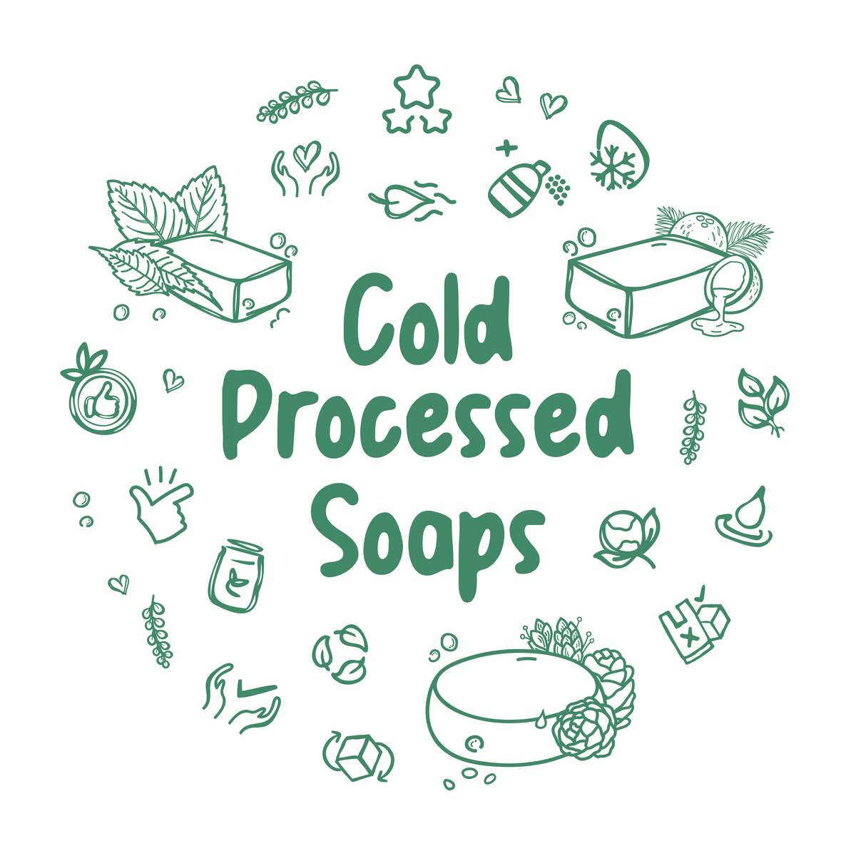 cold processed soaps