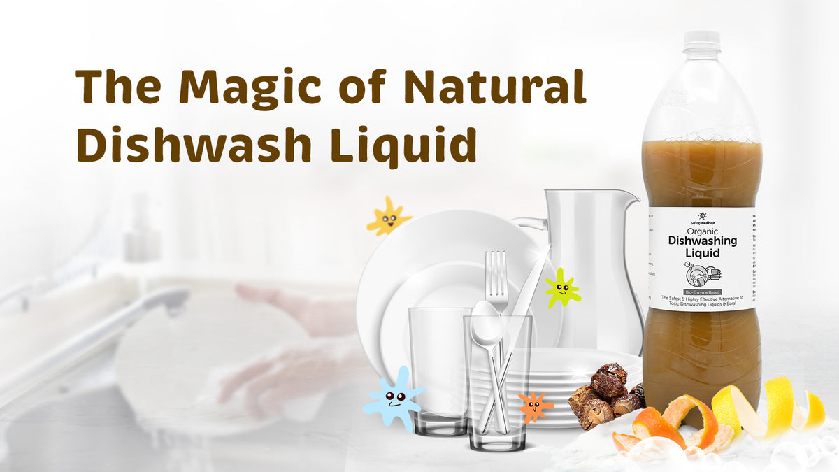 natural alterntive to chemical based dishwash liquid