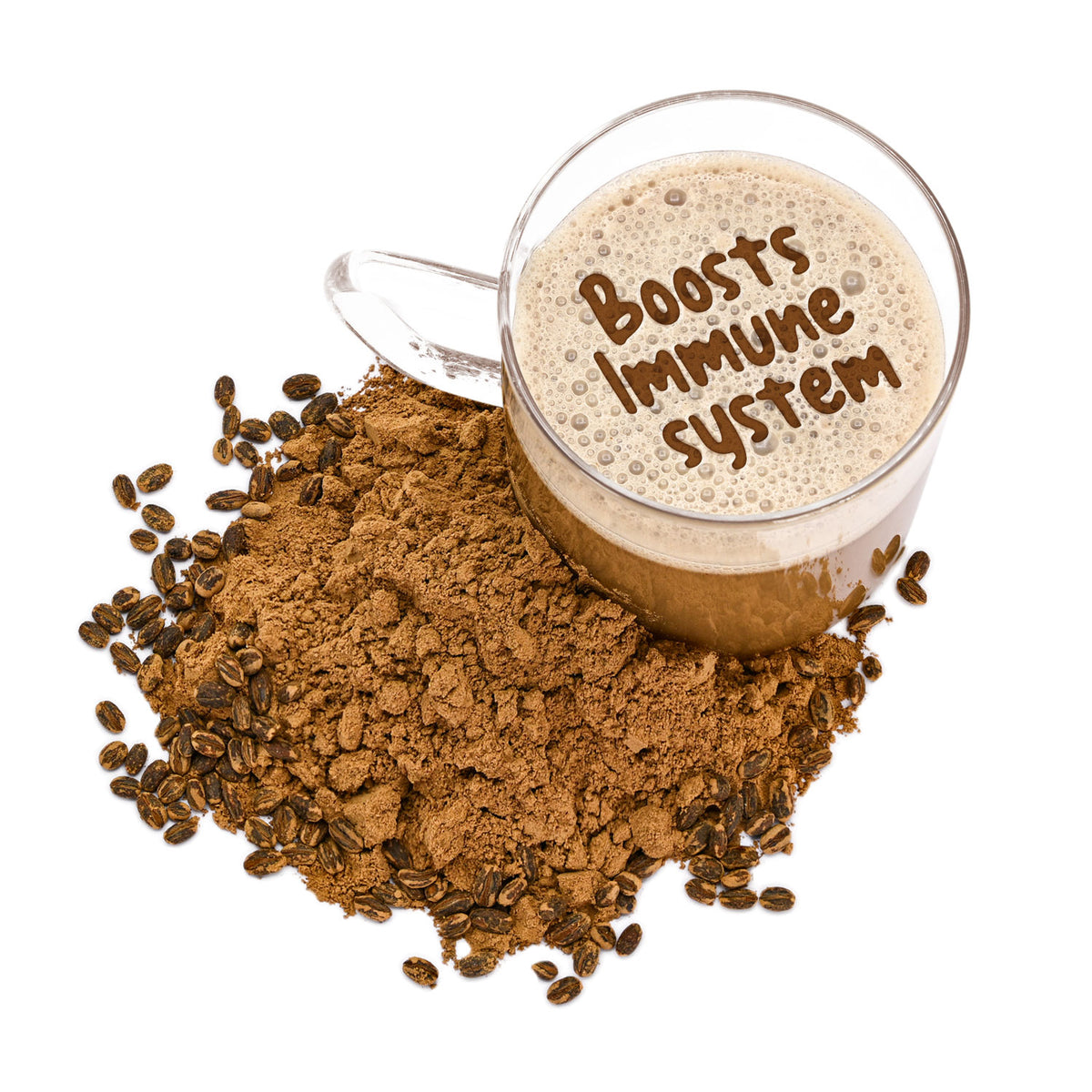 Organic Barley Coffee 100g - 100% Caffeine-Free Instant Coffee Alternative - Made with Roasted Ground Barley Kernels - Pure, Vegan and Plant based