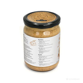 Organic mildly sweetened peanut butter: Free from gluten, soy, dairy, artificial preservatives, and hydrogenated oil, perfect for vegans and those with dietary restrictions or allergies