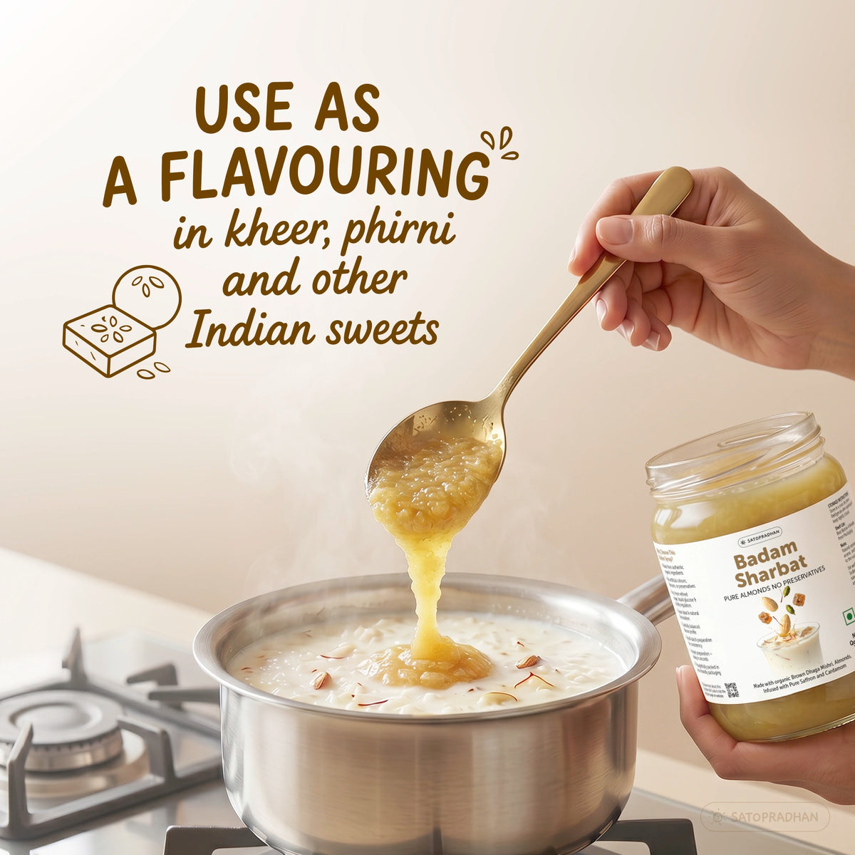 Usage of Badam Sharbat - Flavouring Agent