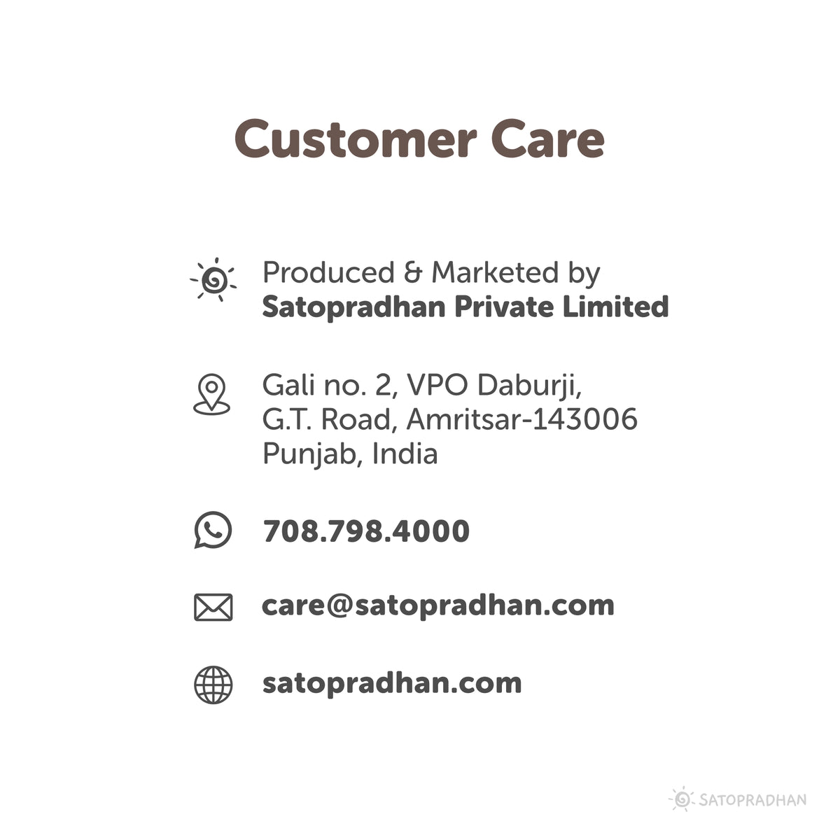 Customer Care