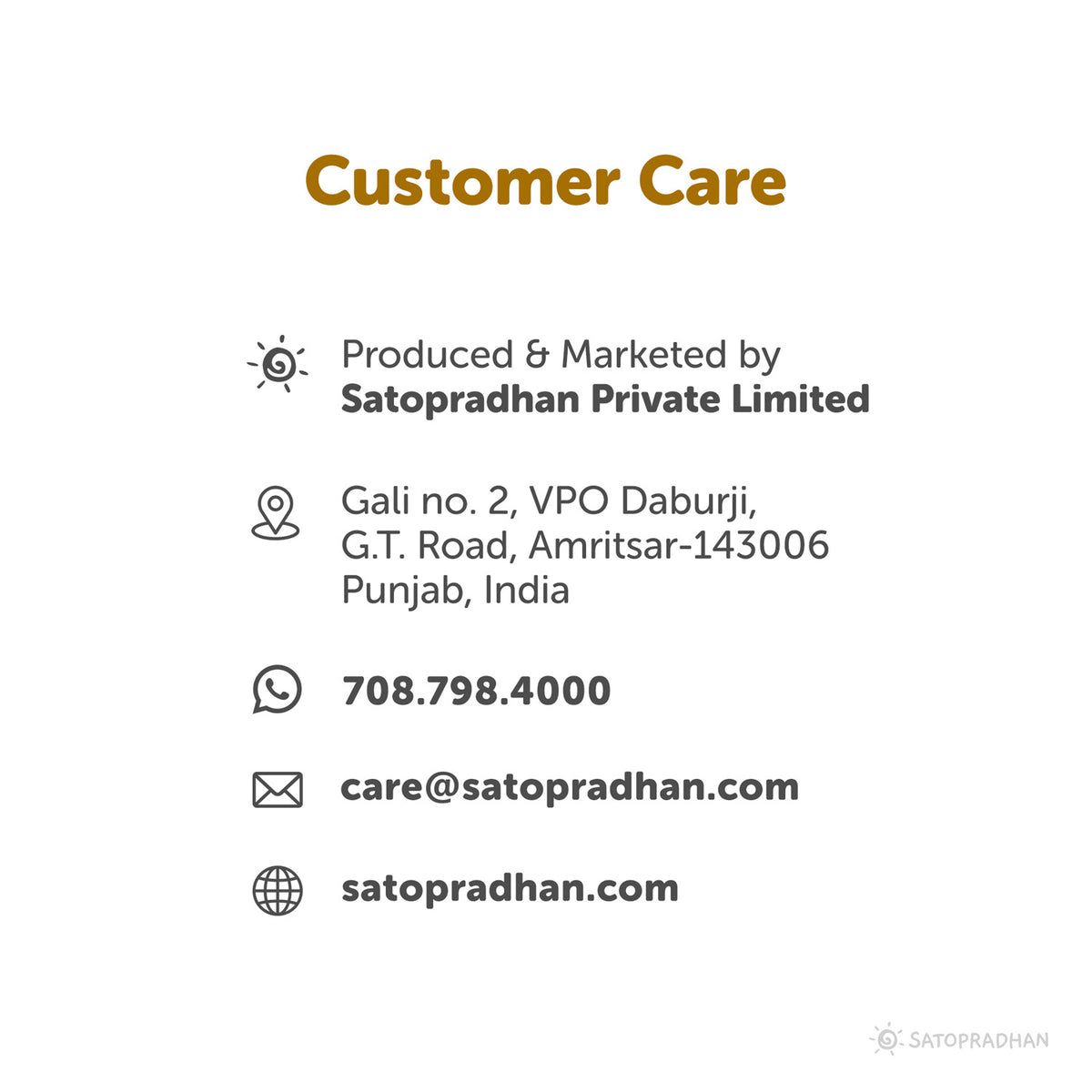 customer care