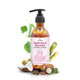 Castile Face & Body Wash – 200ml Natural, Organic, Pure & Vegan Liquid Soap – Gentle & Multi-Purpose Cleanser– Ideal for Sensitive, Dry & Acne-Prone Skin – Eco-Friendly, Hypoallergenic & Non-Comedogenic