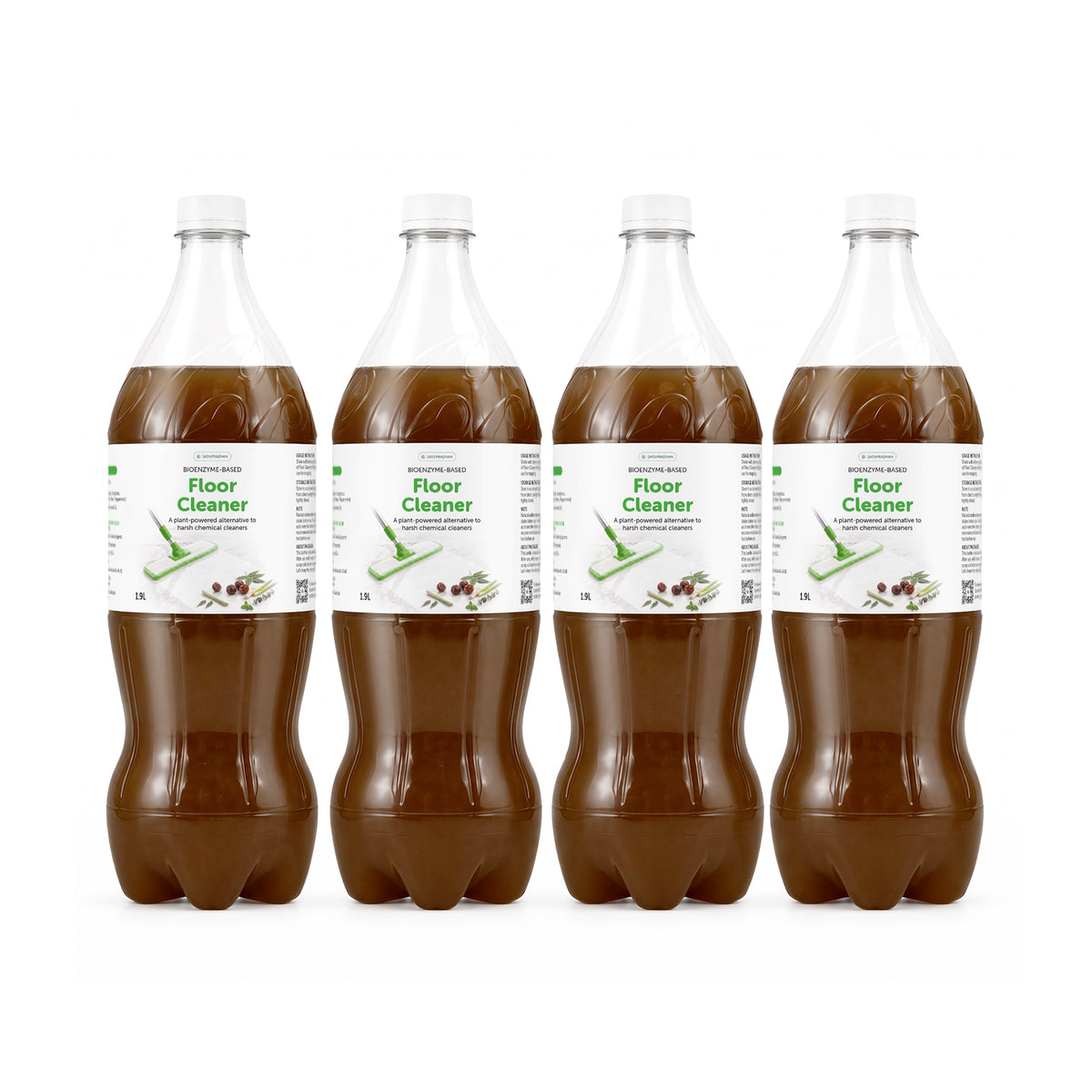 Bio-Enzyme Floor Cleaner Bundle (4 × 1.9 L)