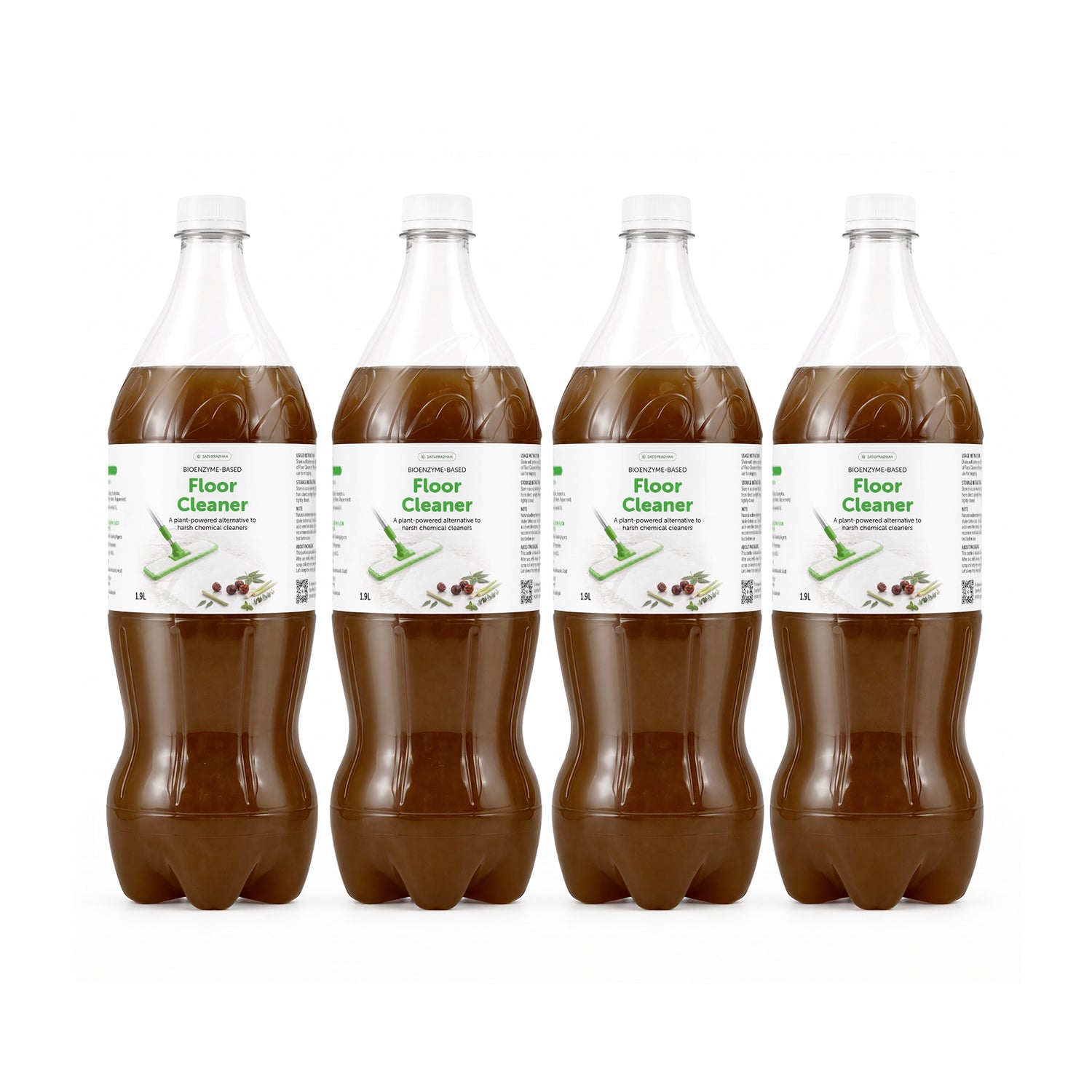 Bio-Enzyme Floor Cleaner Bundle (4 × 1.9 L)