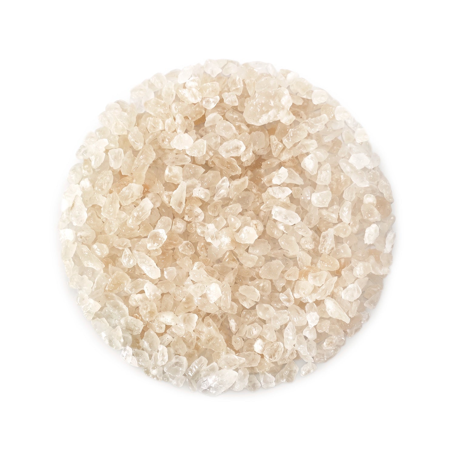 Natural brown dhaga mishri chunks with a crystalline texture, displayed in a close-up view