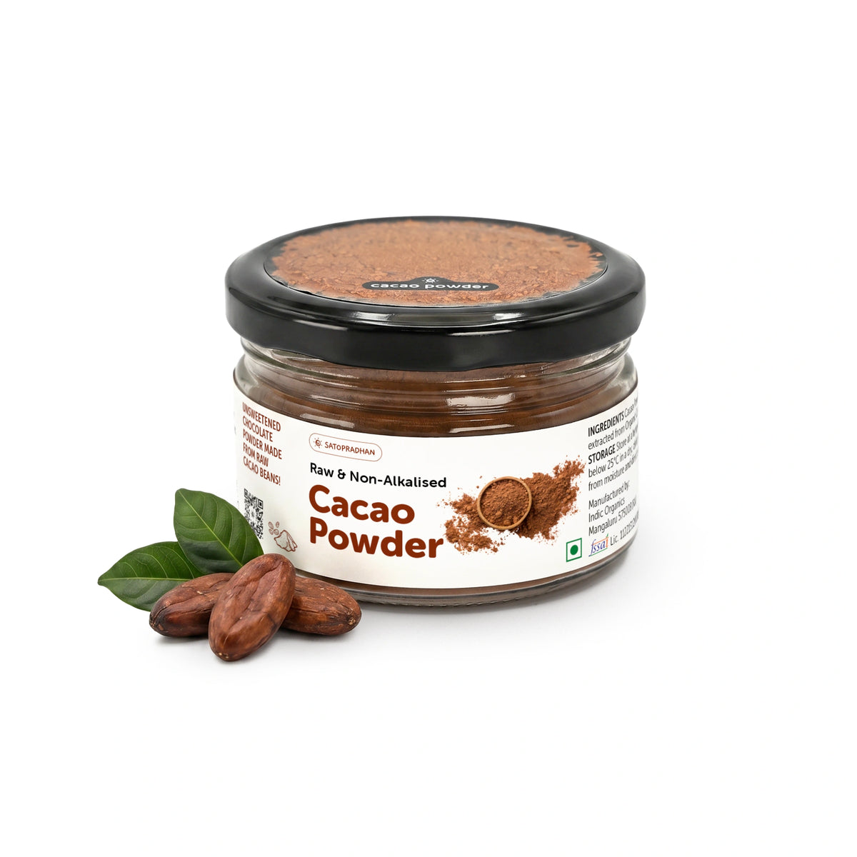 Unsweetened Cacao Powder - Choose from 100g or 700g - 100% Pure,  Natural, Organic & Healthy - Non Alkalised - Organic Chocolate Powder
