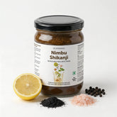 Organic Nimbu Shikanji Concentrate 700g – Made with Fresh Lemon Juice & Brown Dhaga Mishri - Indian Masala Lemonade