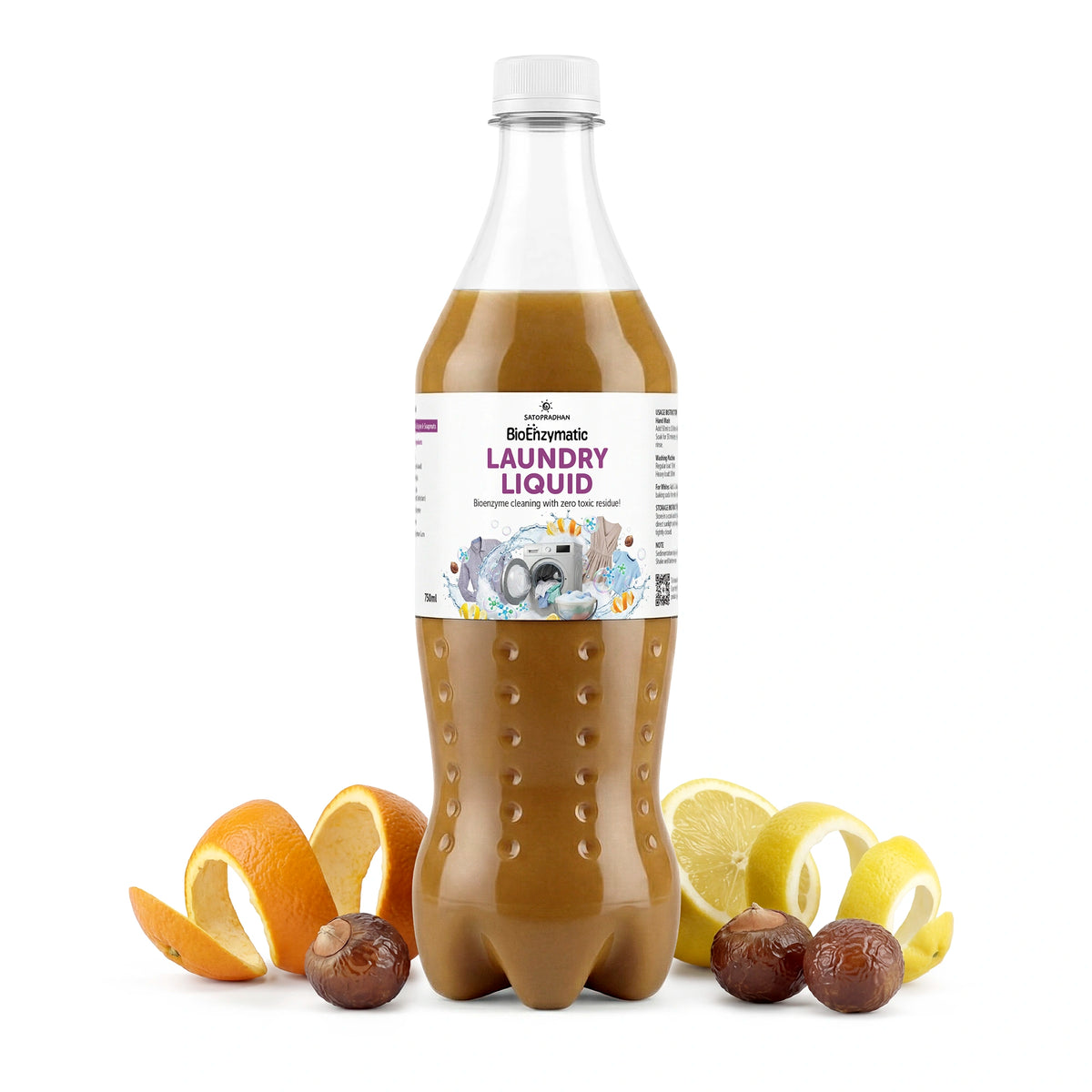 Bioenzyme Laundry Detergent Liquid  750ml/1.9L – Natural, Plant-Based & Eco-Friendly