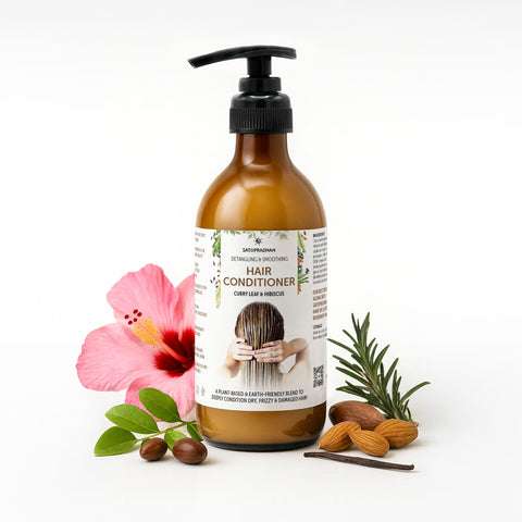 Moisturizing Hair Conditioner 200ml or 750ml - Post Wash Hair Conditioner - Nourishes & Detangles Hair - Best for Dry & Damaged Hair