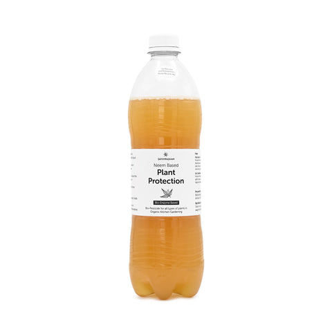 Plant Protection Liquid - Neem Bio-Enzyme Based - 750ml for all types of plants in Home/Kitchen Gardening | Fungicide, Miticide & Insecticide