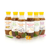 Eco Home Cleaners Trial Pack - 6 Bio Enzyme Based Natural Cleaners Free of Harmful Chemicals in Upcycled Plastic Bottles of 250ml