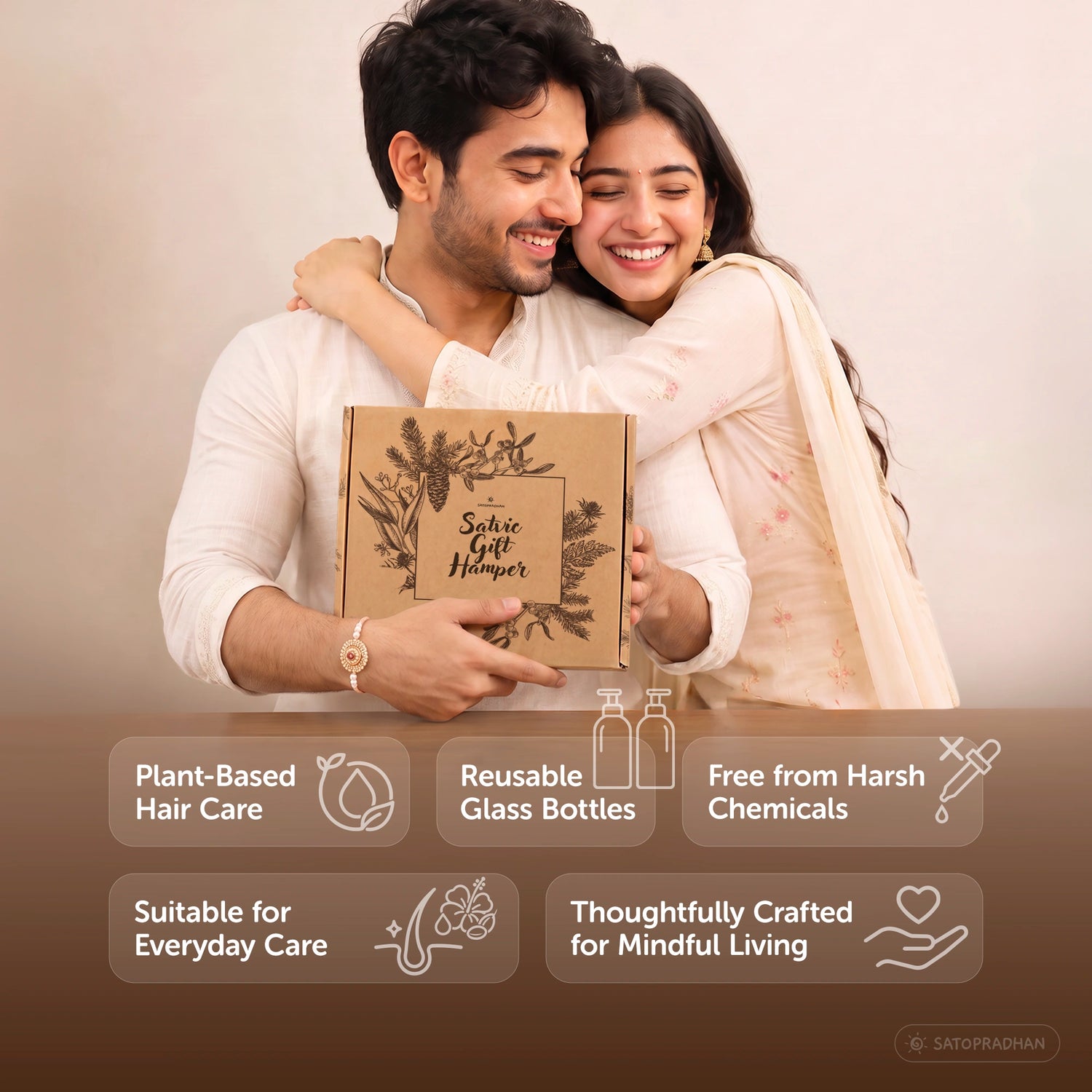 Premium Hair Care Gift Hamper | Natural & Herbal Hair Care Gift Set