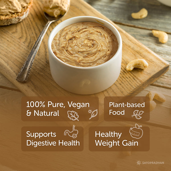 100% Pure, Vegan & Natural, Plant-based Food, Supports Digestive Health, Healthy
Weight Gain
