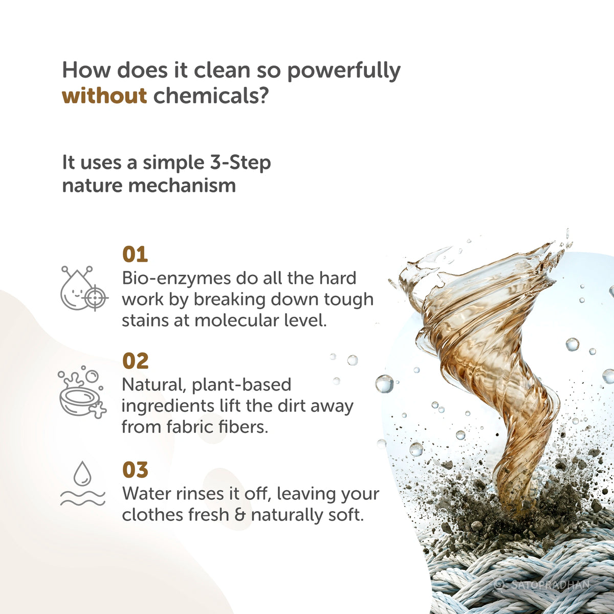 Bioenzyme Laundry Detergent Liquid  750ml/1.9L – Natural, Plant-Based & Eco-Friendly