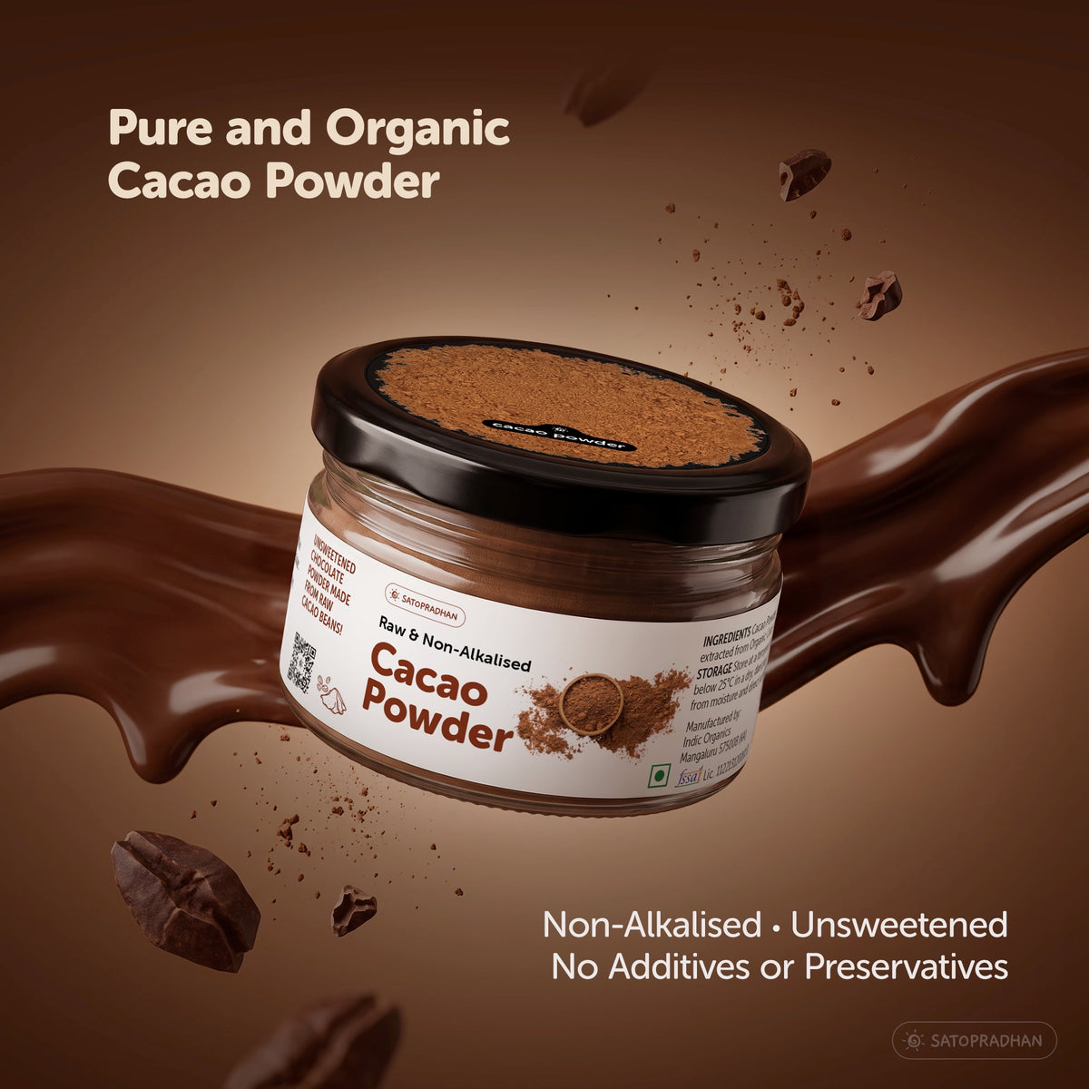 Pure and Organic Cacao Powder