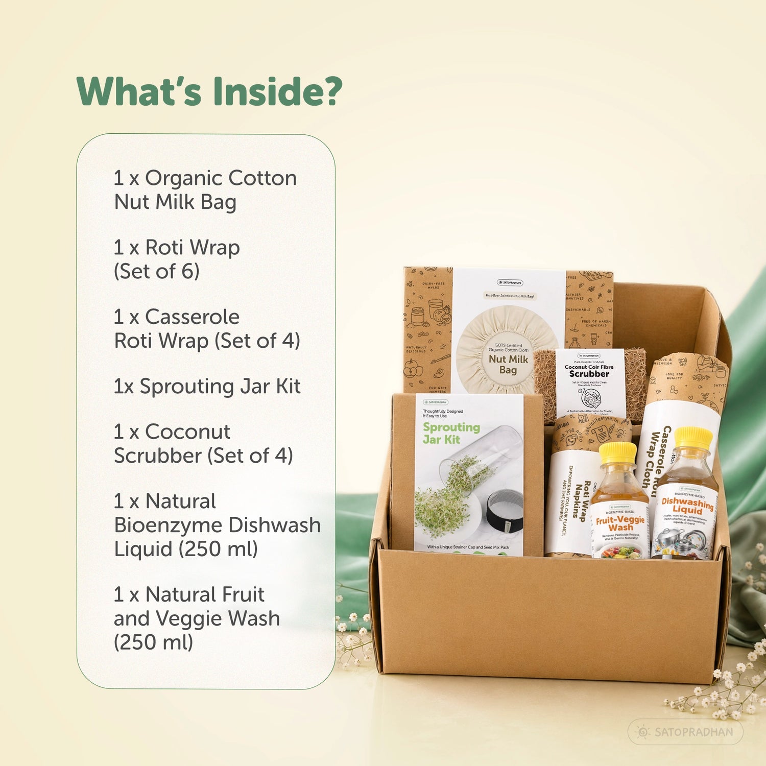 Kitchen Essentials Hamper - Healthy & Sustainable Kitchen Alternatives