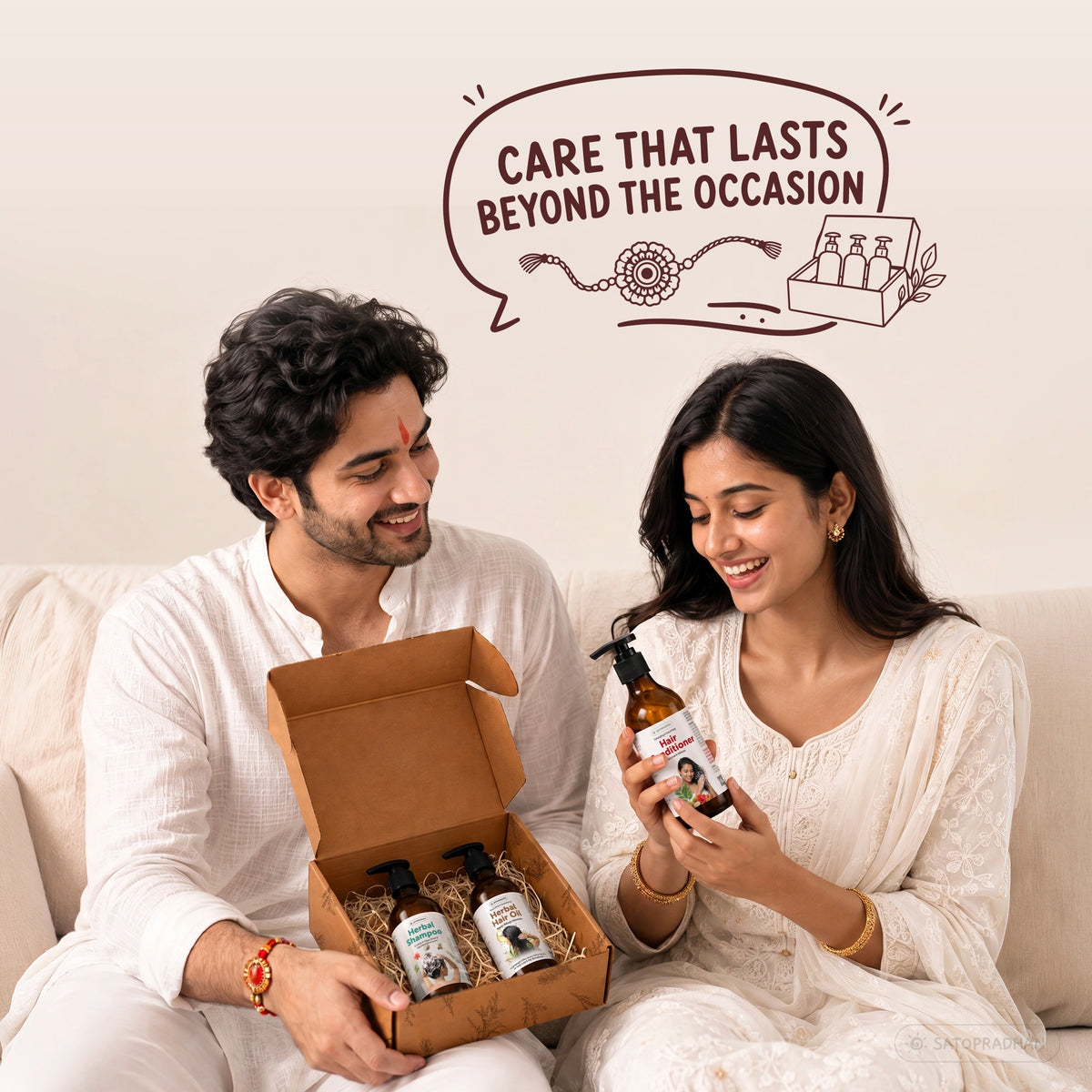 Premium Hair Care Gift Hamper | Natural & Herbal Hair Care Gift Set