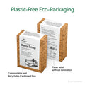 Packed in 100% eco-friendly and compostable packaging