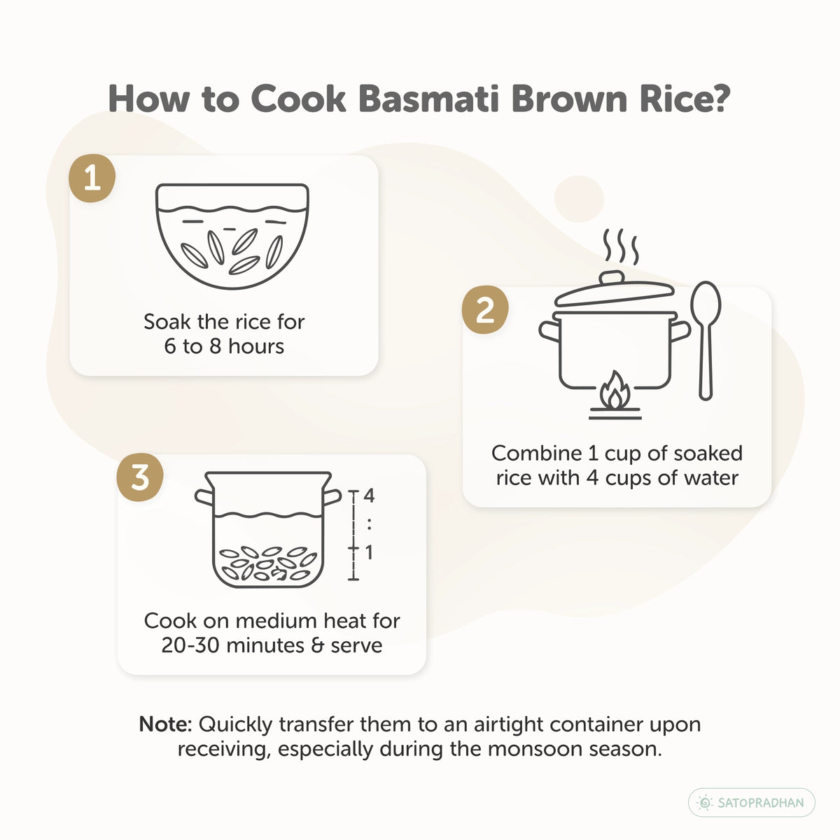 How to prepare brown rice basmati