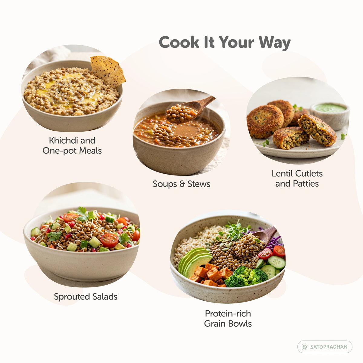 Usages of Masoor Dal