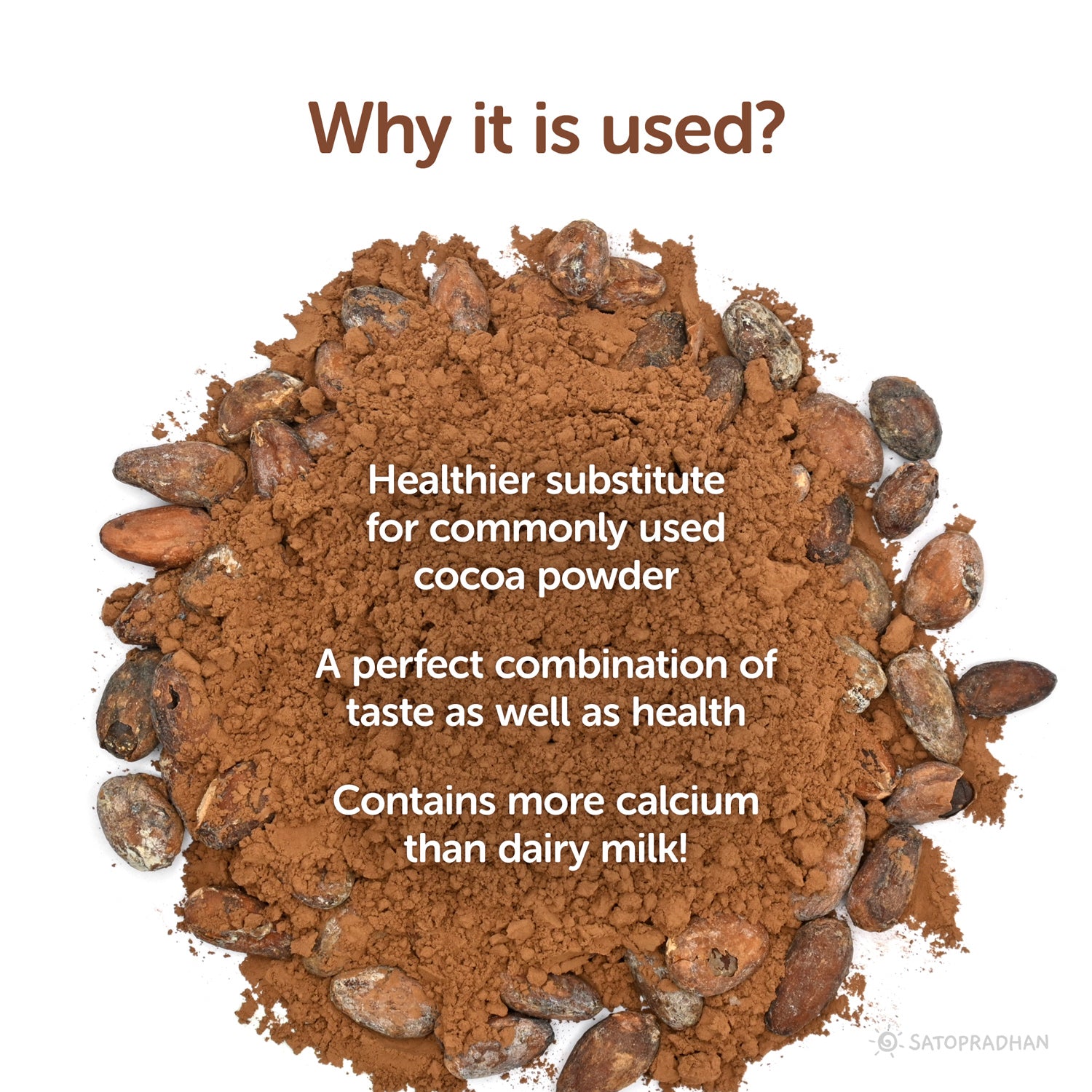 Cacao powder as a substitute for commonly used cocoa powder: Natural, nutrient-rich, raw, and minimally processed alternative for baking, beverages, and desserts