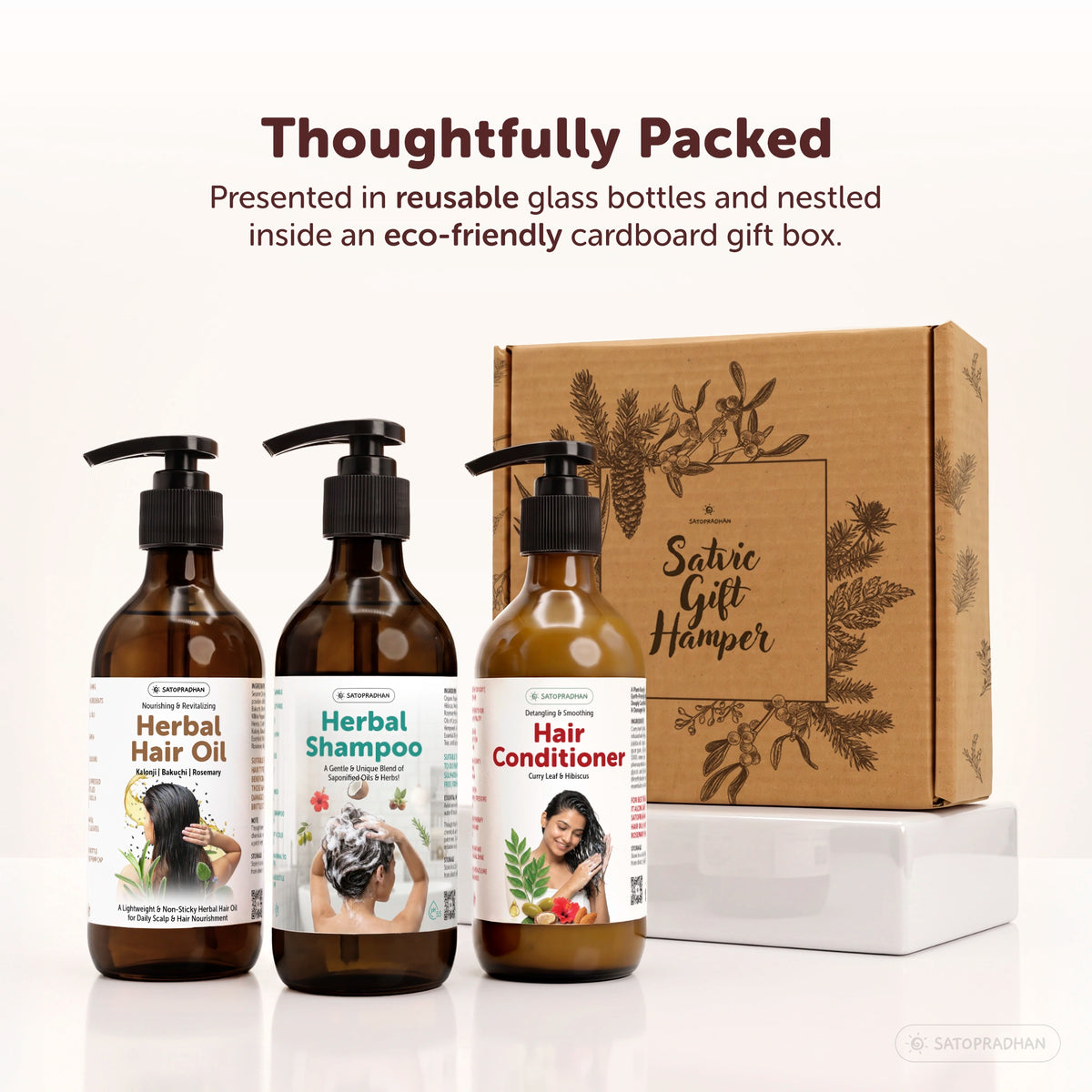 Premium Hair Care Gift Hamper | Natural & Herbal Hair Care Gift Set