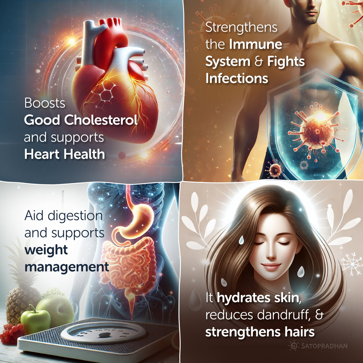 Unsweetened Pure Coconut Milk 400ml (18% Fat) - Made from Fresh Coconut Flesh and Water - No Added Sugar, Additives, or Emulsifiers - Dairy-Free, Lactose-Free, Vegan, and Plant-Based