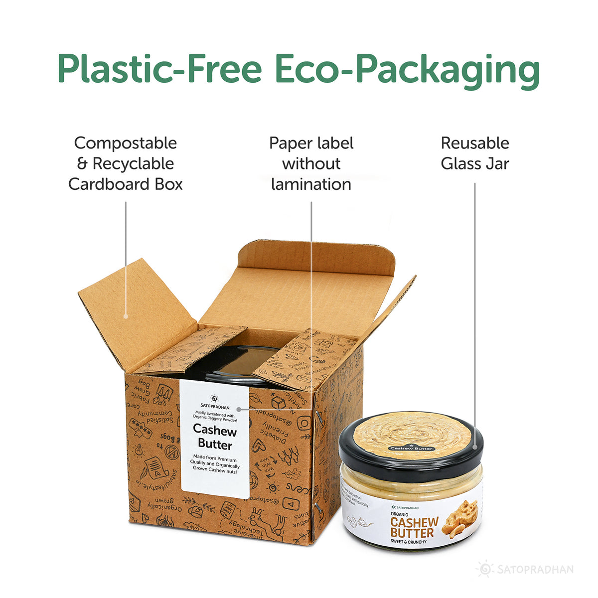 Plastic free eco friendly packaging