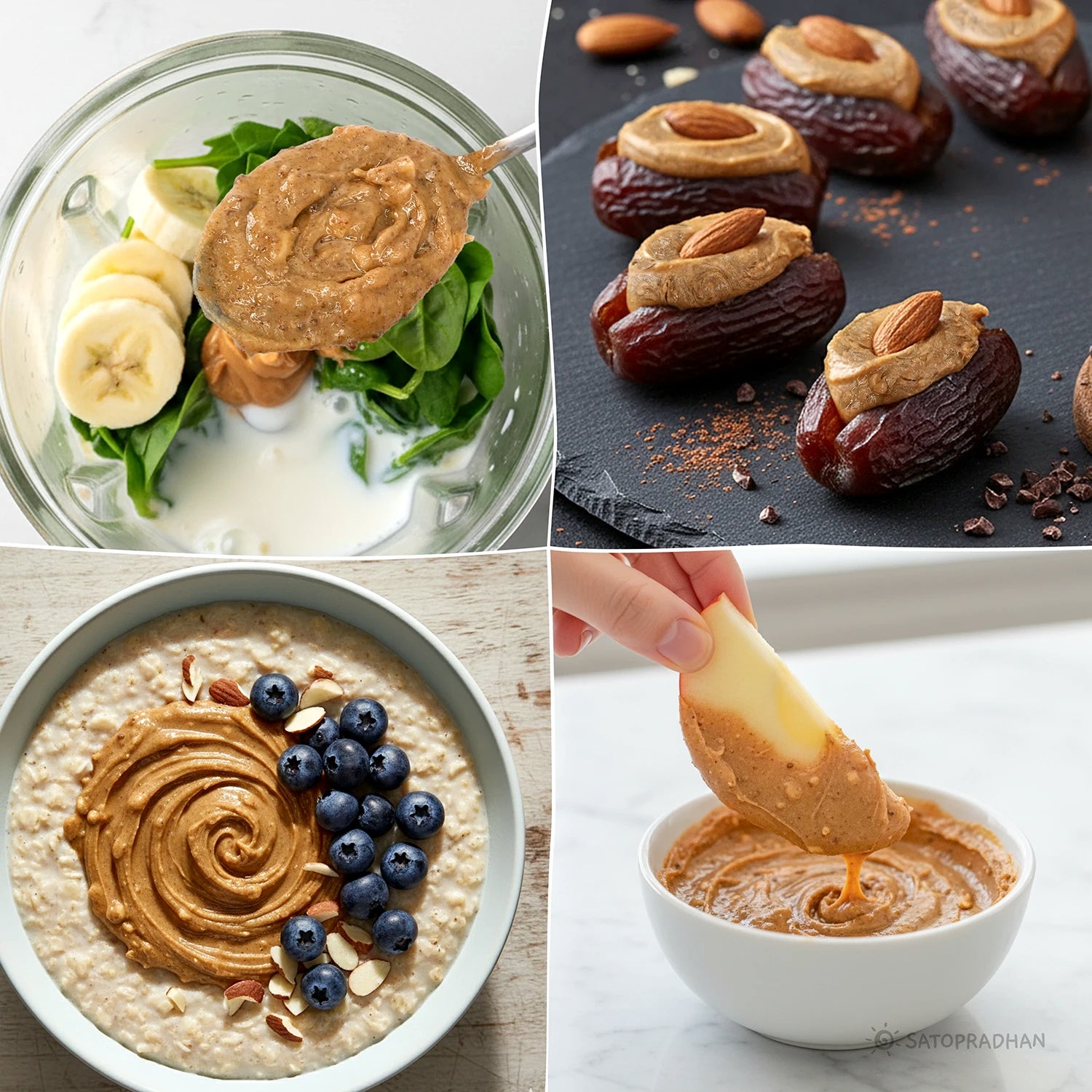 Natural Peanut Butter Crunchy 500g - Mildly Sweetened with Organic Jaggery Powder - All Natural, Gluten-Free, Organic, Healthy & Vegan - Ideal for Keto & Vegan Diets, Gym Goers, & Healthy Snacks