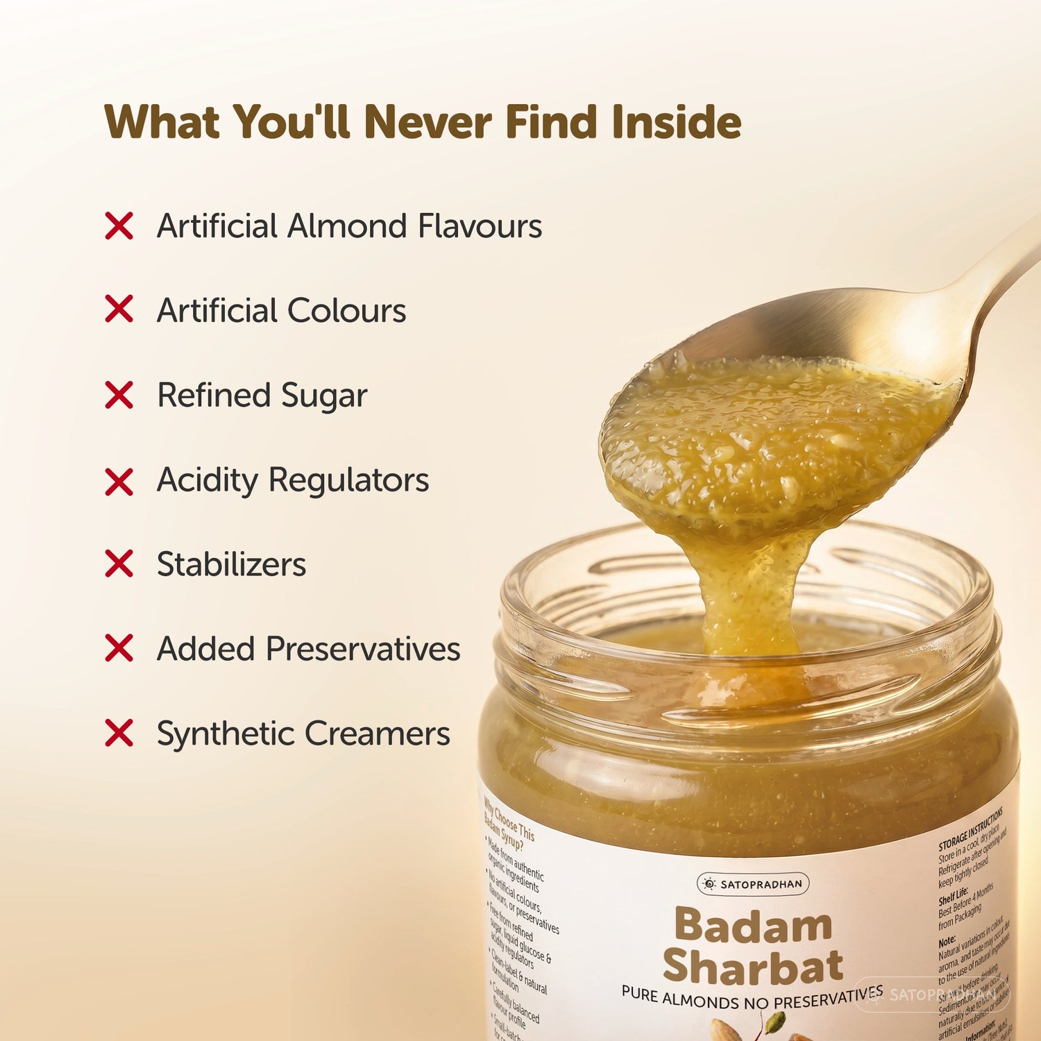 What You Will Never Find Inside Badam Sharbat