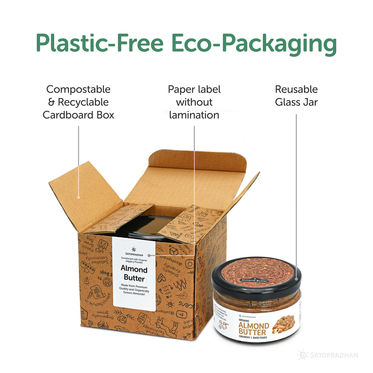 Plastic free eco friendly packaging