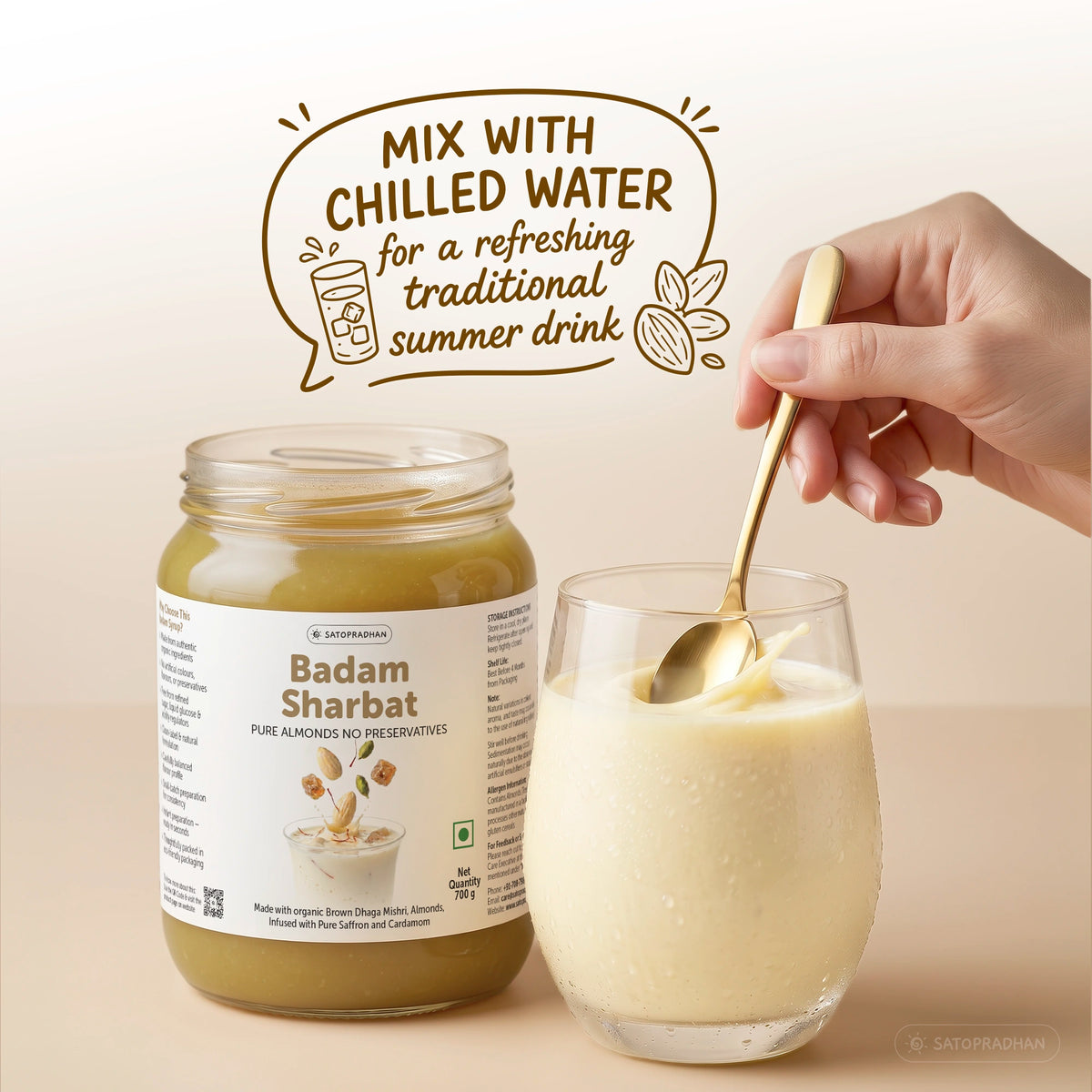 Usage of Badam Sharbat - Refreshing Summer Drink