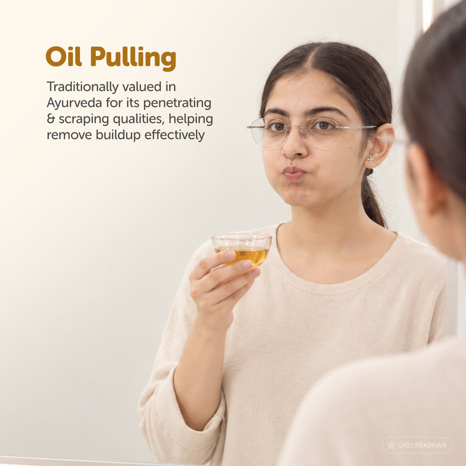 Sesame/Gingelly Oil 1000ml in reusable glass bottle - Pure & Wooden Cold-pressed without Chemicals - Extracted from Black Sesame Seeds | Meetha Tel