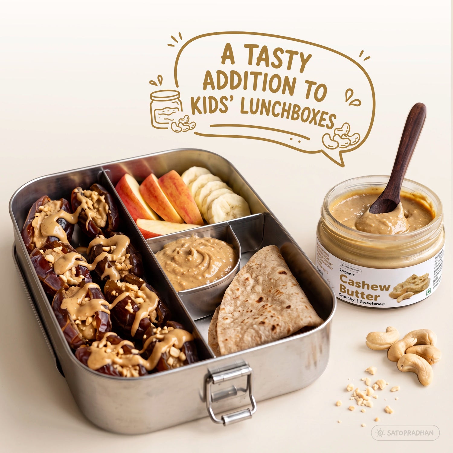 Organic Cashew Butter 200g - Creamy Nut Butter Spread